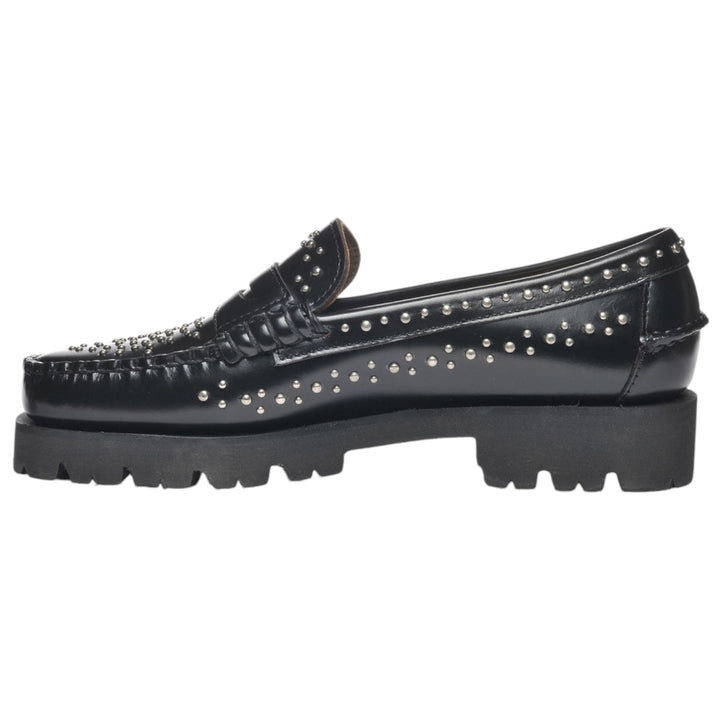 immagine-2-sebago-mocassini-donna-borchiati-vera-pelle-nero-mocassini-dan-lug-studs-w-black