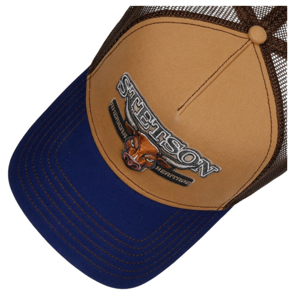 immagine-2-stetson-trucker-cap-bull-marrone-blu-cappelli-7761160-marroneblu