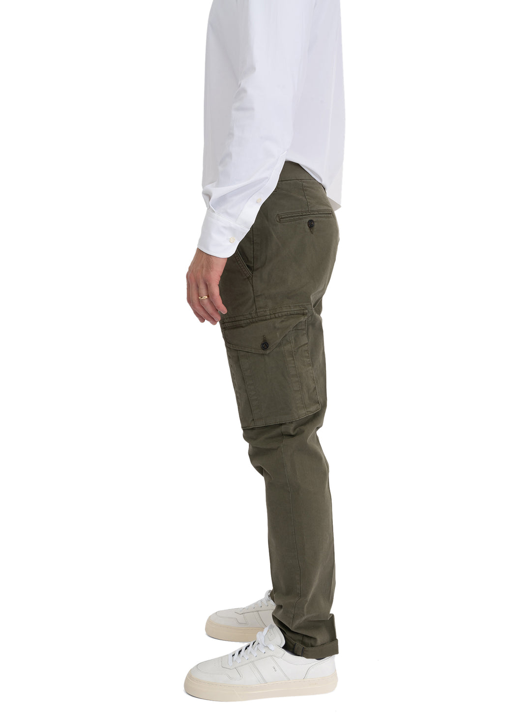 immagine-4-clark-pantalone-cargo-verde-pantaloni-martin-t091-verde