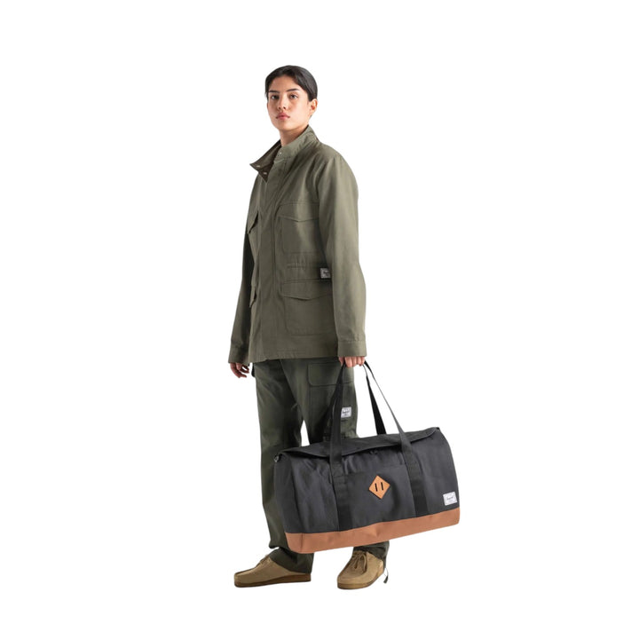 immagine-4-herschel-borsa-tracolla-nylon-nero-borse-heritage-duffle-black