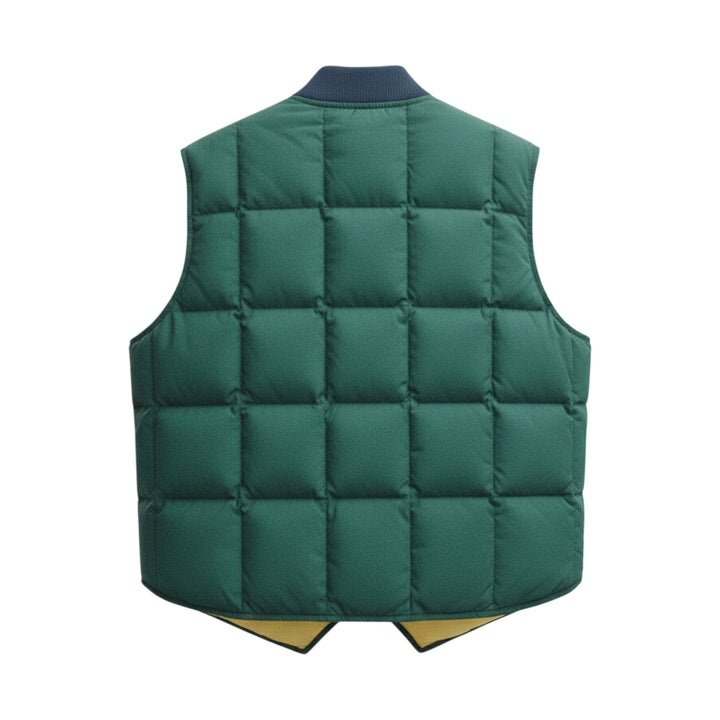 Down Vest Seattle Forest Green Green Vest