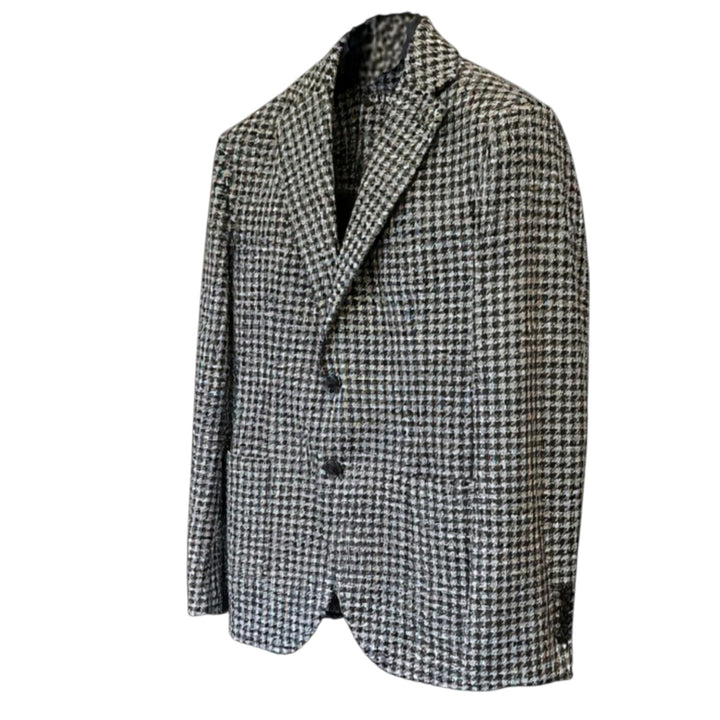 BLACK &amp; WHITE houndstooth blazer