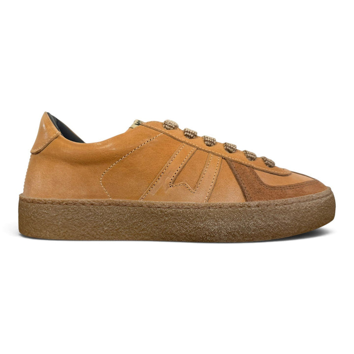 Sneakers Kazan in vera pelle sand Moma