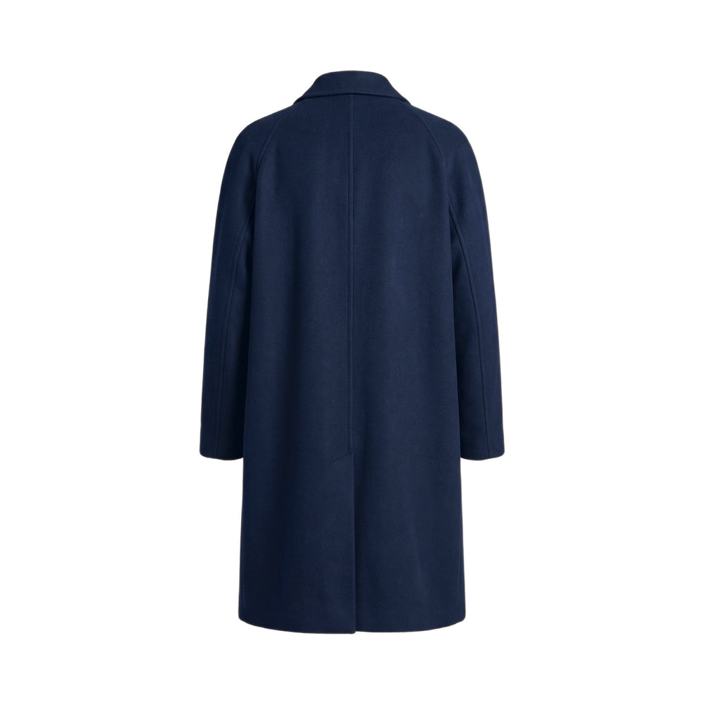 Overiver CAPPOTTO IN LANA NAVY Blu - foto 2
