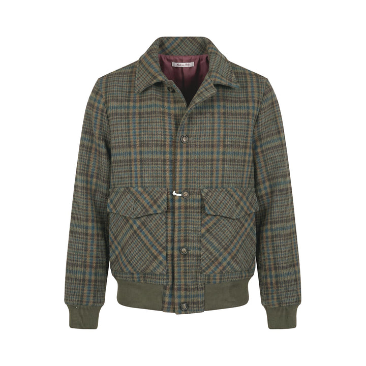 Overiwer GIACCA VALSTAR TARTAN VERDE/FANGO Multicolor - foto 1