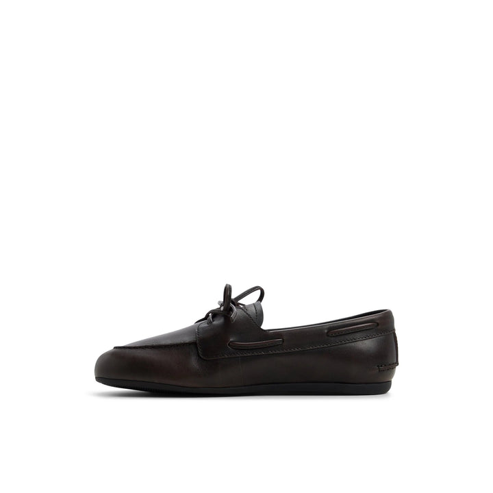 Sperry SLIMBOAT DARK BROWN LEATHER TUMBLED Marrone - foto 2