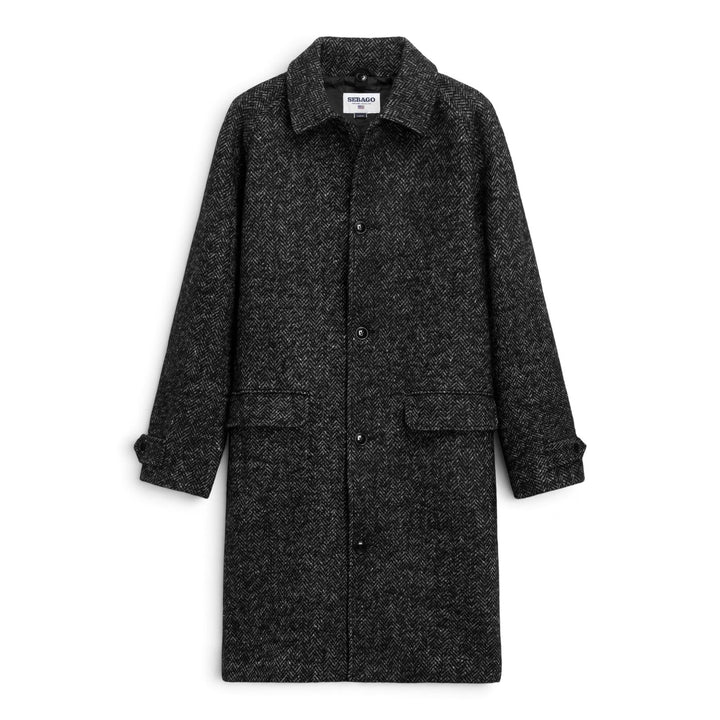 BINGHAM MOHAIR GREY-BLACK