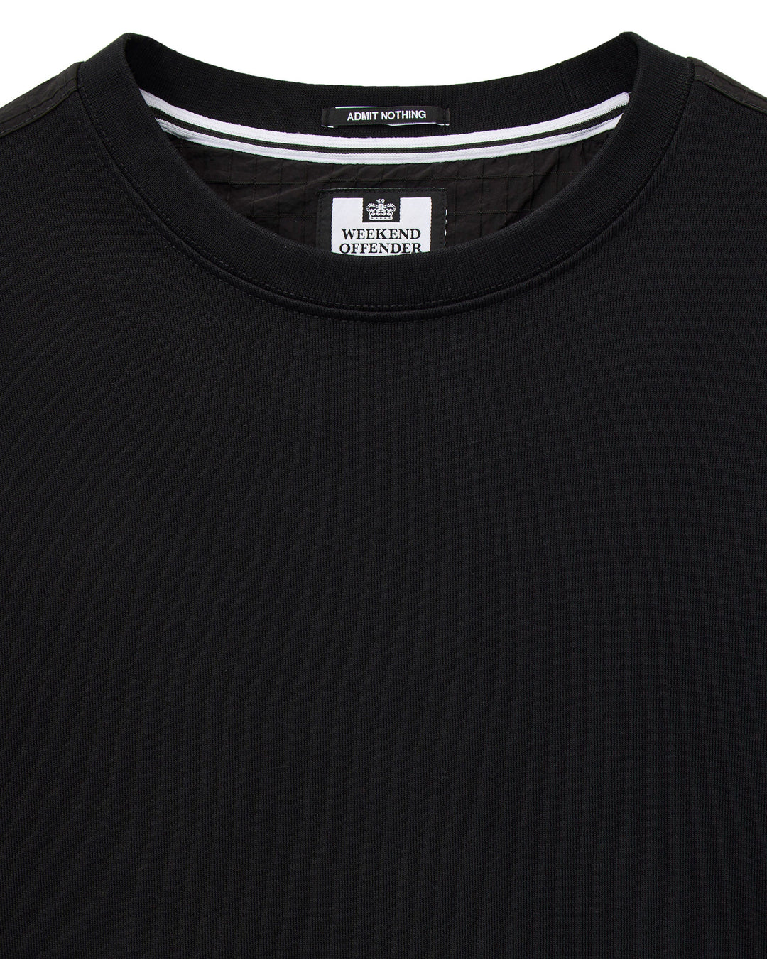 Weekend Offender F Bomb Sweatshirt Black Nero - foto 5