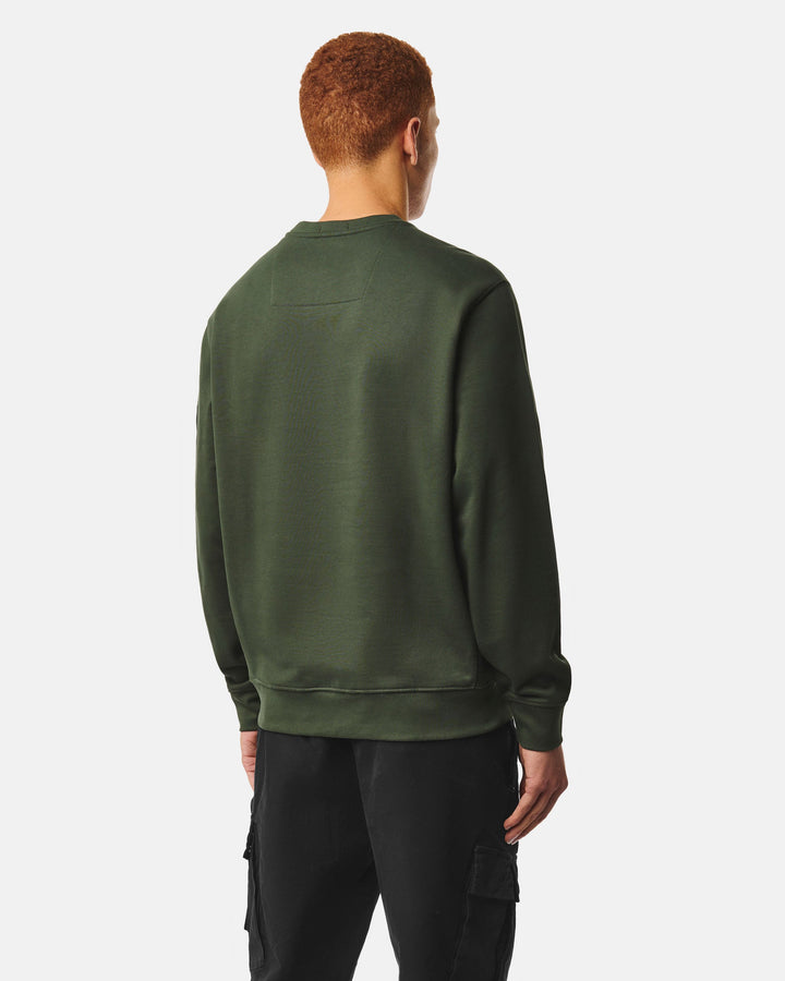 Weekend Offender Thunder Sweatshirt Black Forest Verde - foto 4