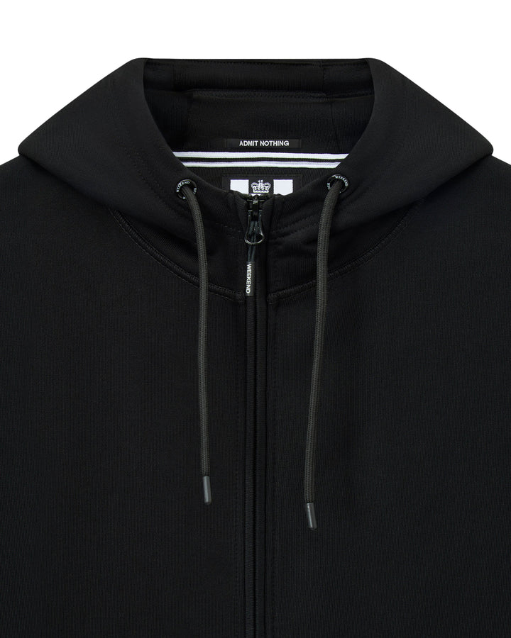 Weekend Offender Winton Hoodie Black Nero - foto 5