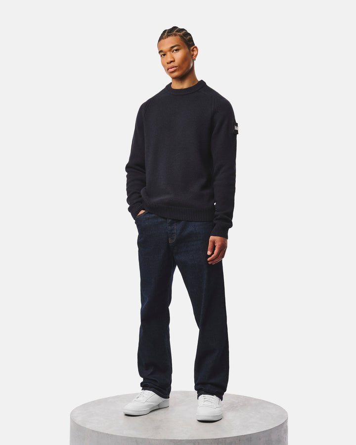 Weekend Offender Zagreb Jumper Navy Blu - foto 4