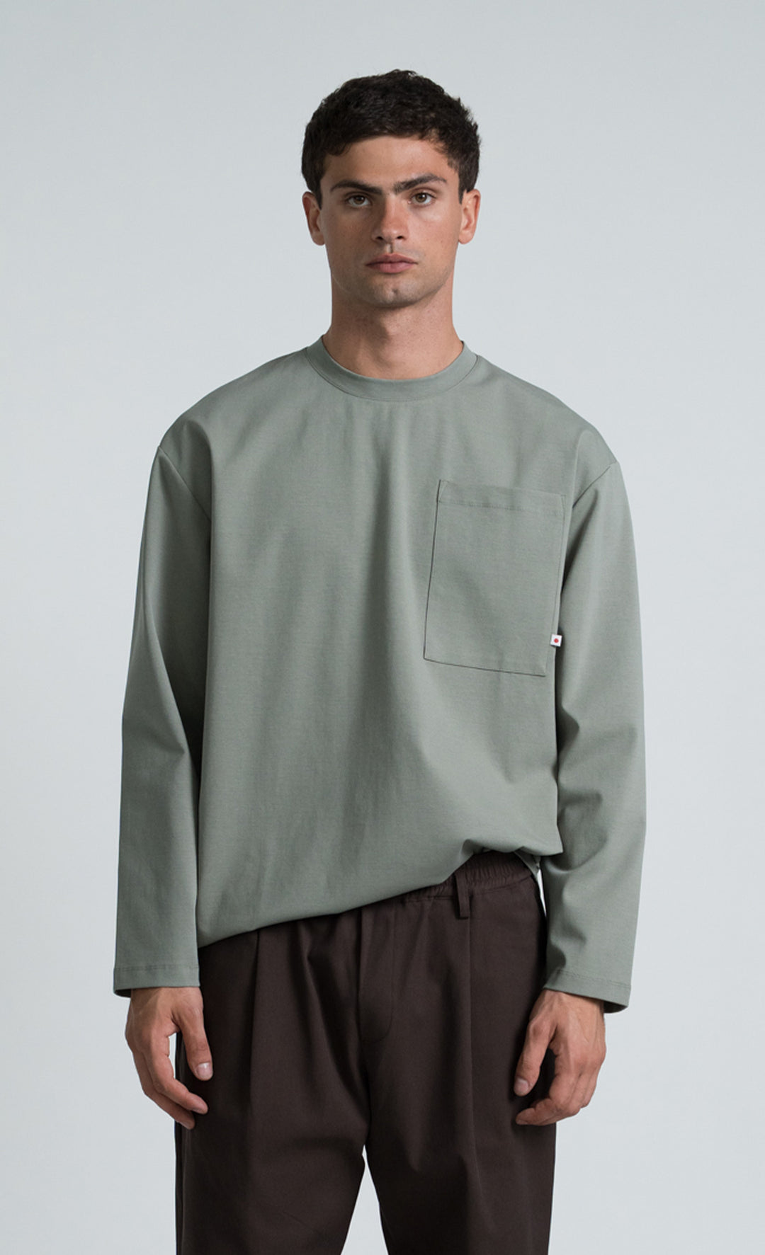 Wooden Izumi Longsleeve Salvia Verde - foto 3