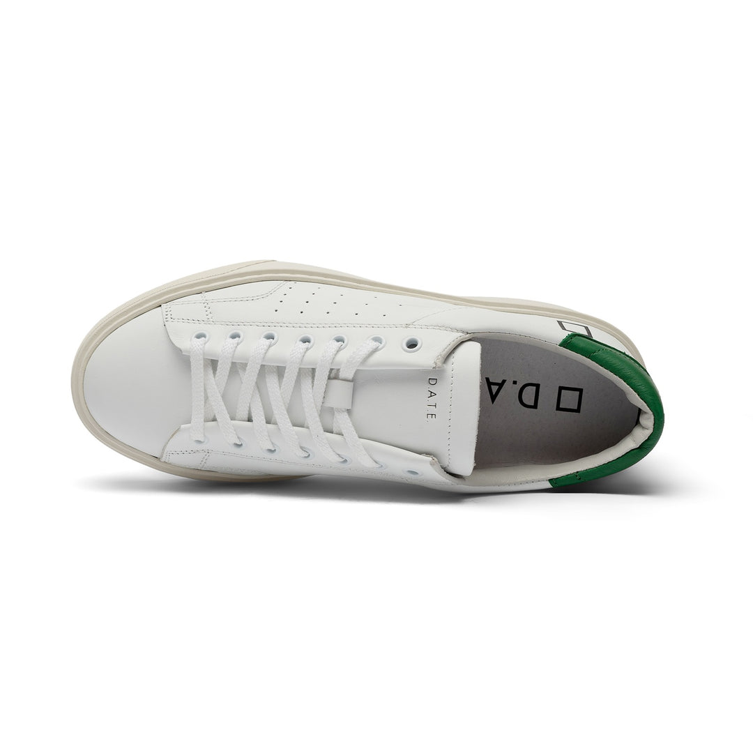 immagine-4-d.a.t.e.-levante-calf-white-green-sneakers-w381-lv-ca-wg